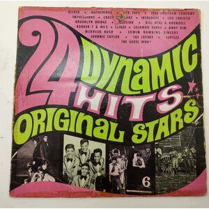 Various Artists – 24 Dynamic Hits (1969) Vinyl LP Original Stars Pop Rock